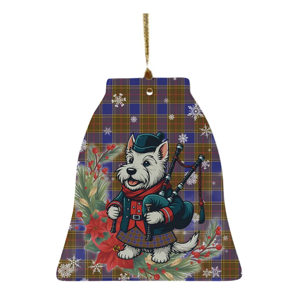 Scottish Balfour Modern Tartan Ceramic Ornament Cute Scottish Terrier Dog - Image 4