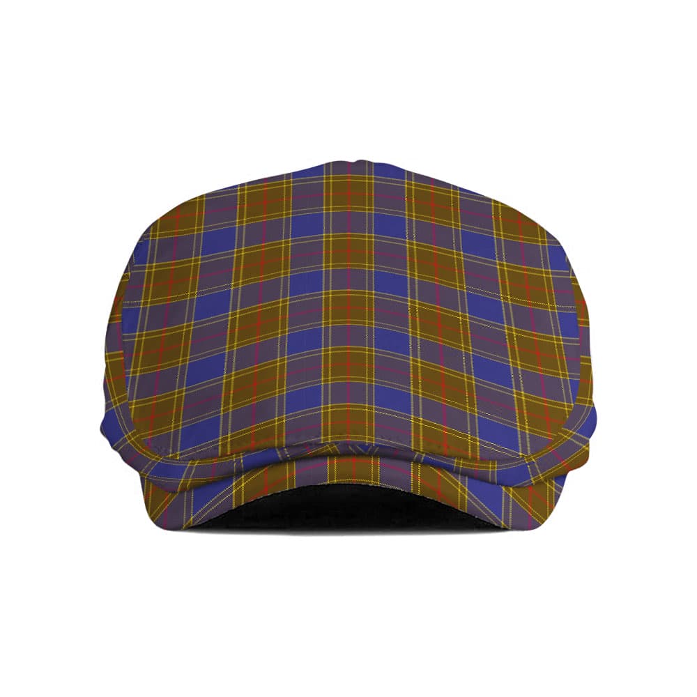 Scottish Balfour Modern Tartan Flat Cap