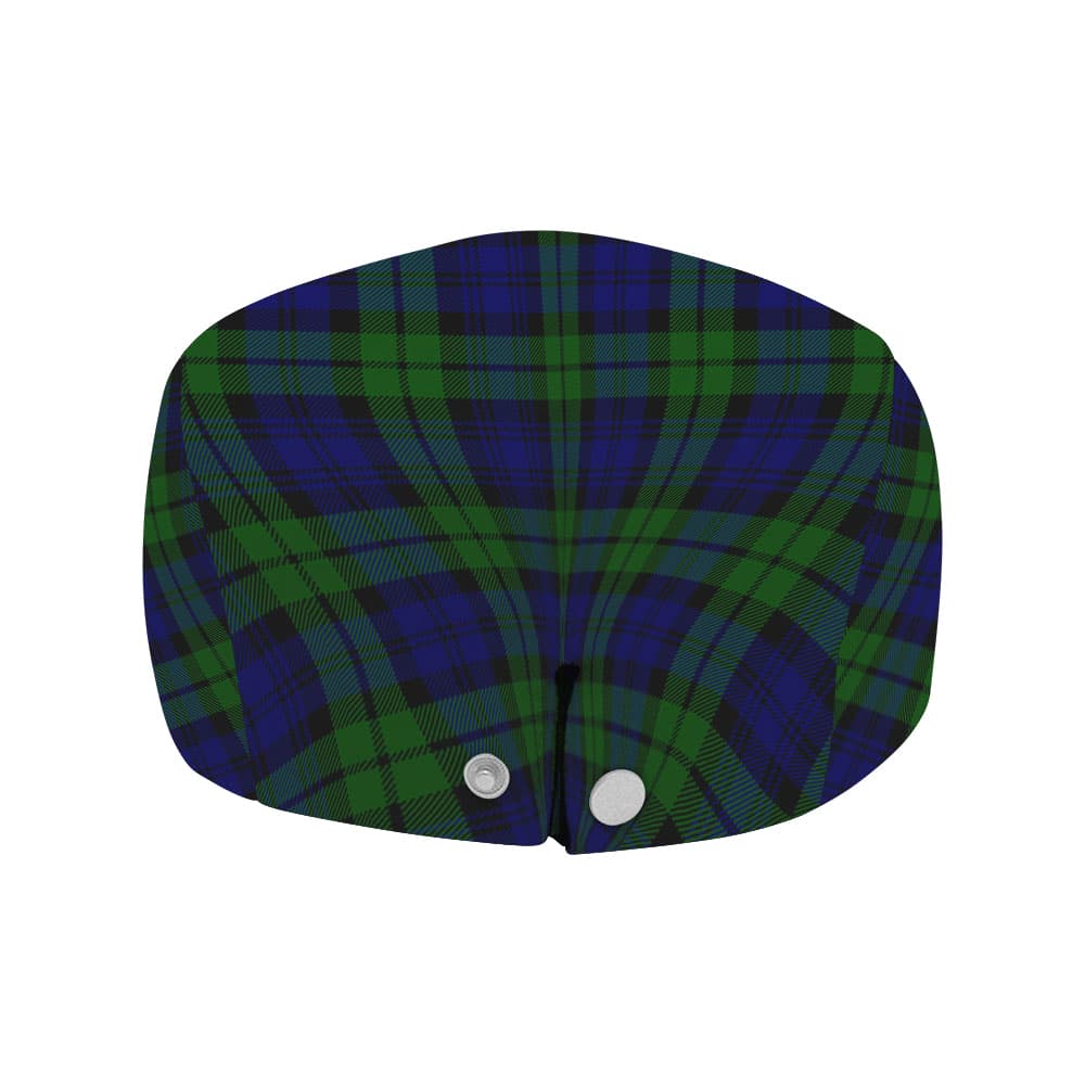 Scottish Bannatyne Clan Badge Tartan Flat Cap - Image 4
