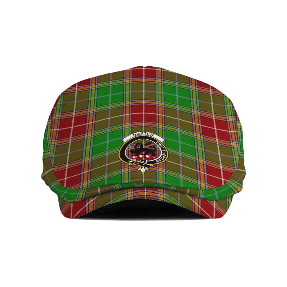 Scottish Baxter Clan Badge Tartan Flat Cap