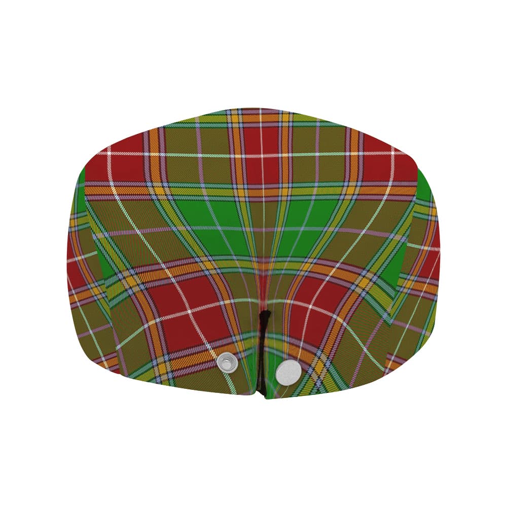 Scottish Baxter Clan Badge Tartan Flat Cap - Image 4
