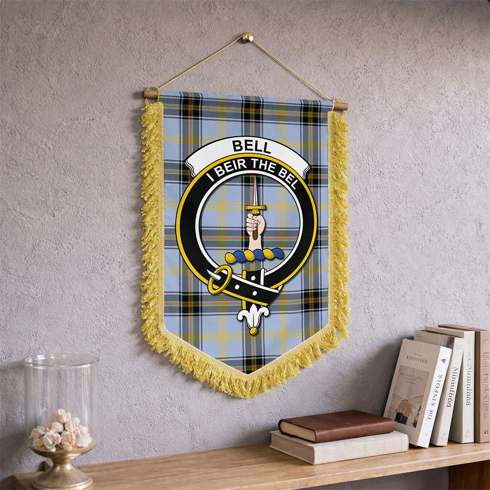 Scottish Bell of the Borders Clan Badge Tartan Wall Hanging Banner - Image 2