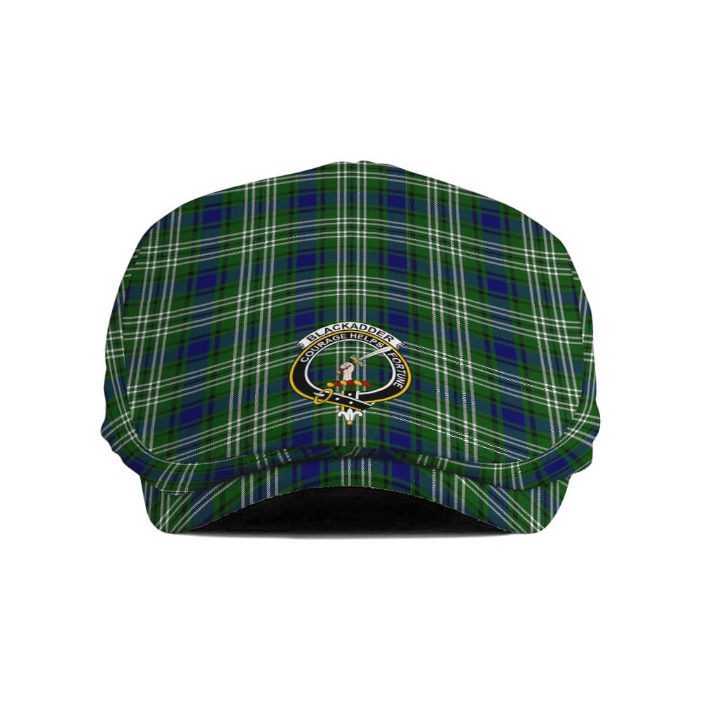 Scottish Blackadder Clan Badge Tartan Flat Cap