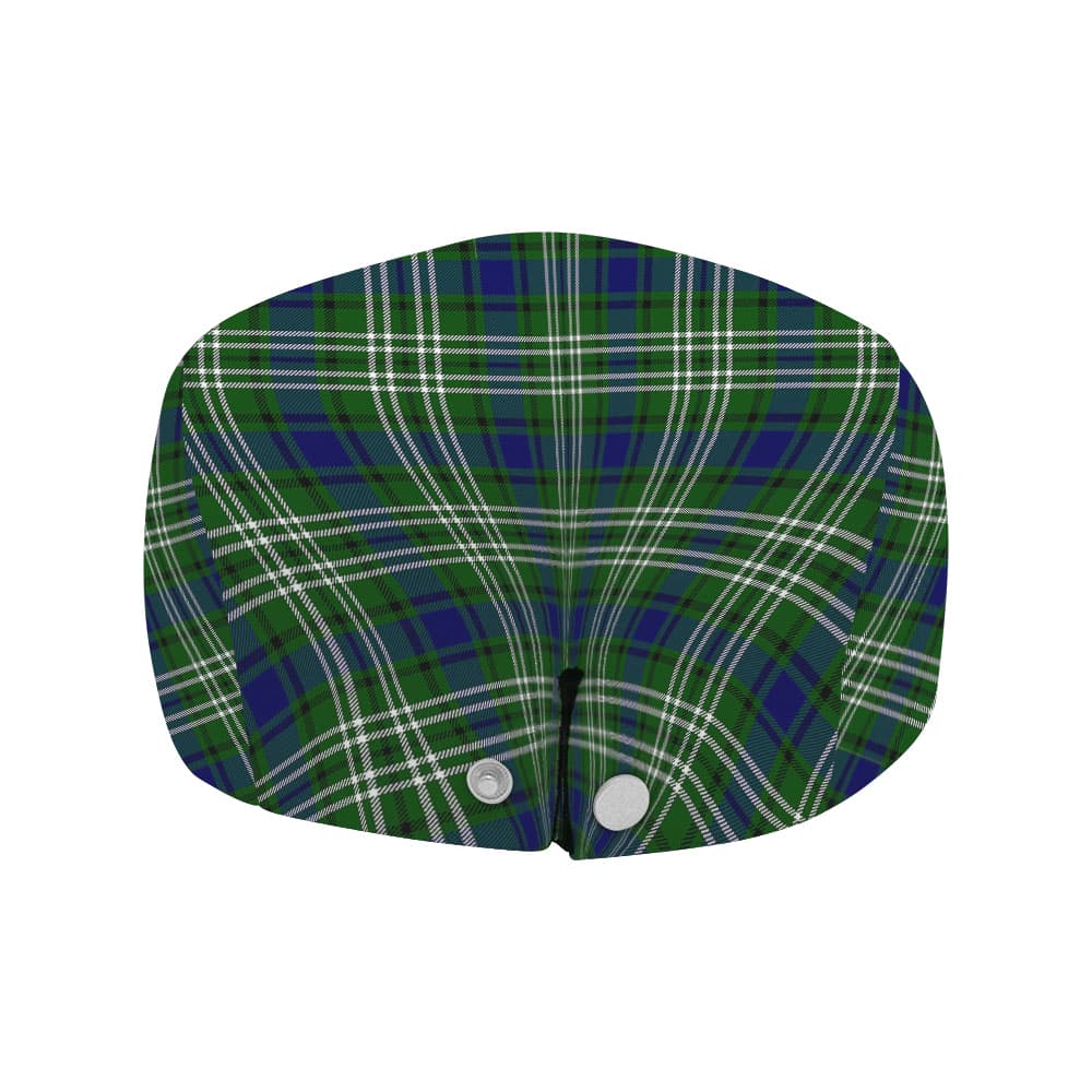 Scottish Blackadder Clan Badge Tartan Flat Cap - Image 4