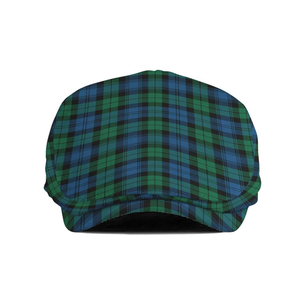 Scottish Blackwatch Ancient Tartan Flat Cap