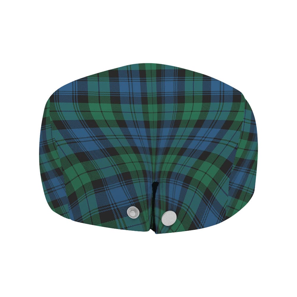 Scottish Blackwatch Ancient Tartan Flat Cap - Image 4