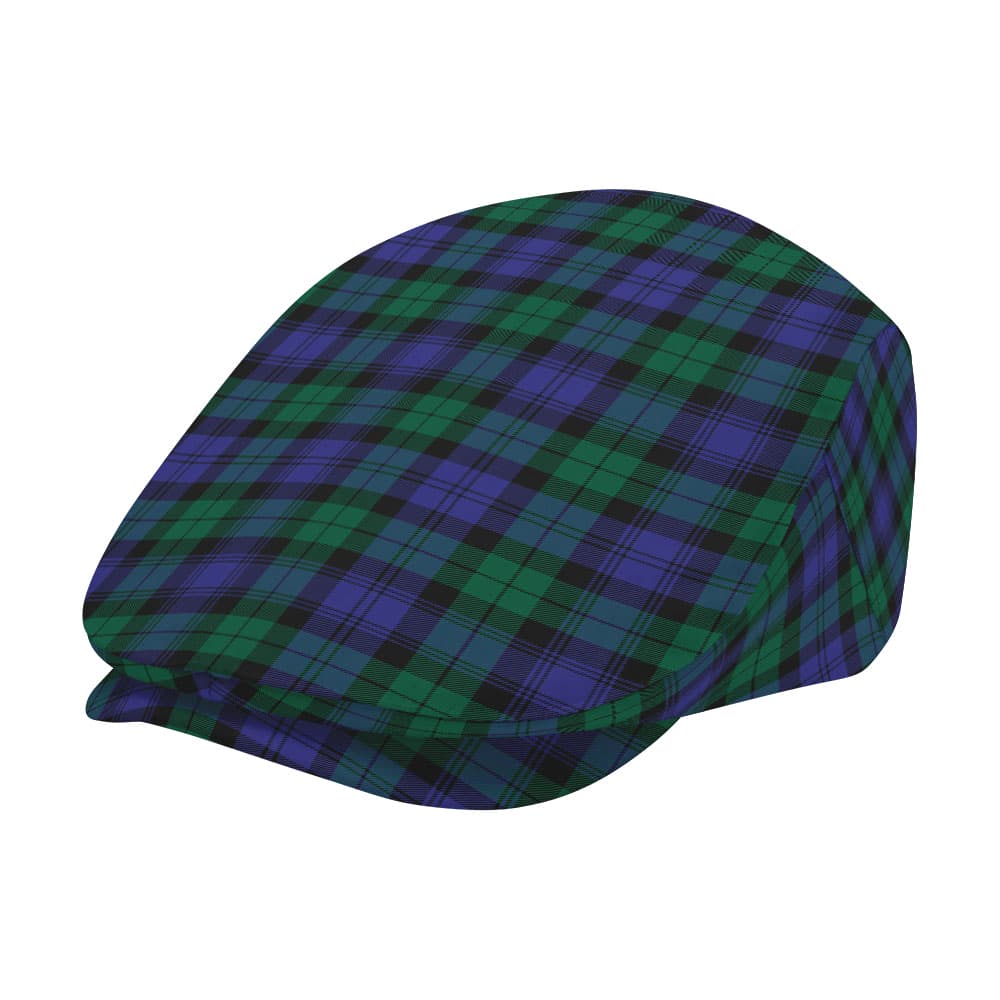 Scottish Blackwatch Modern Tartan Flat Cap - Image 2