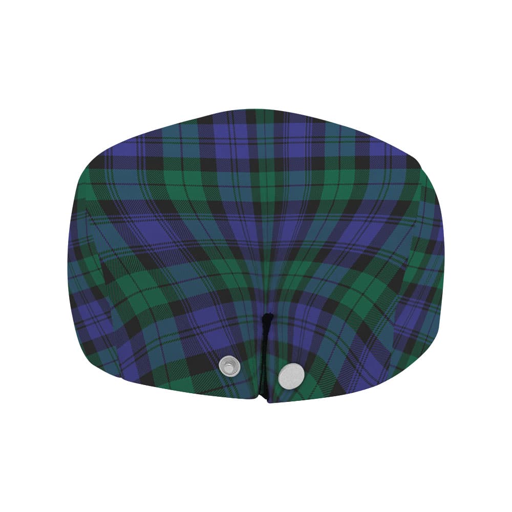 Scottish Blackwatch Modern Tartan Flat Cap - Image 4