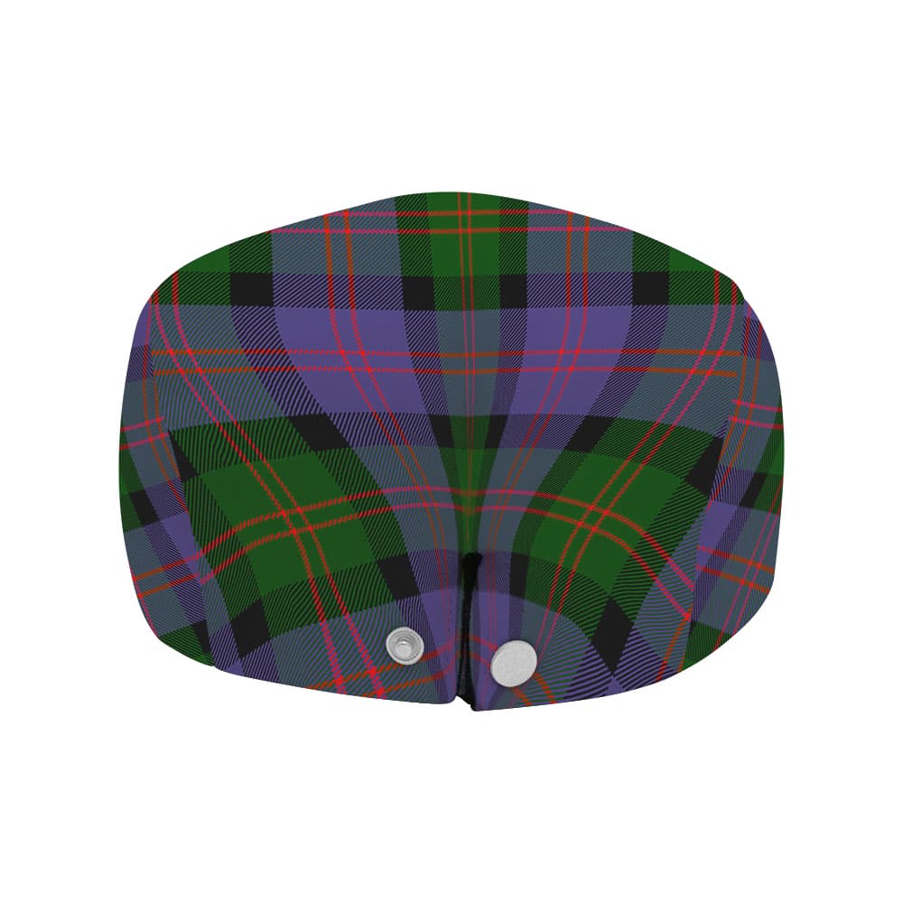 Scottish Blair Clan Badge Tartan Flat Cap - Image 4