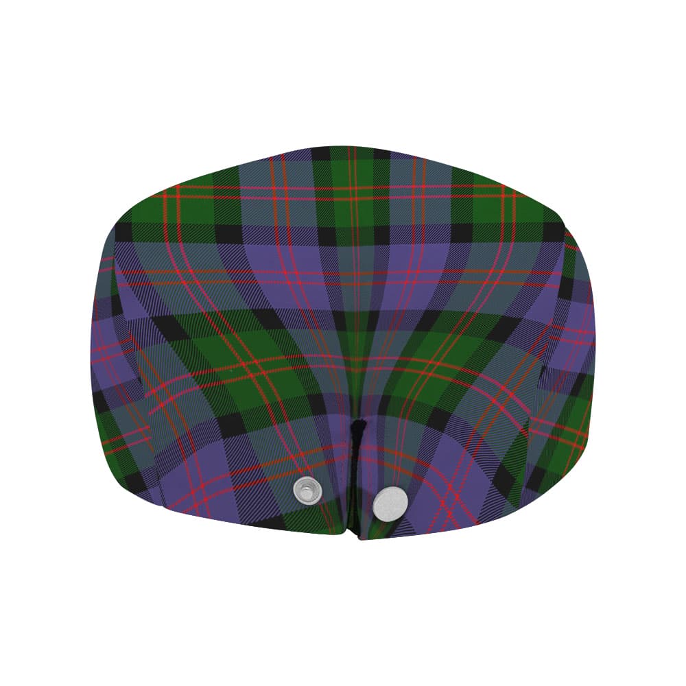 Scottish Blair Modern Tartan Flat Cap - Image 4