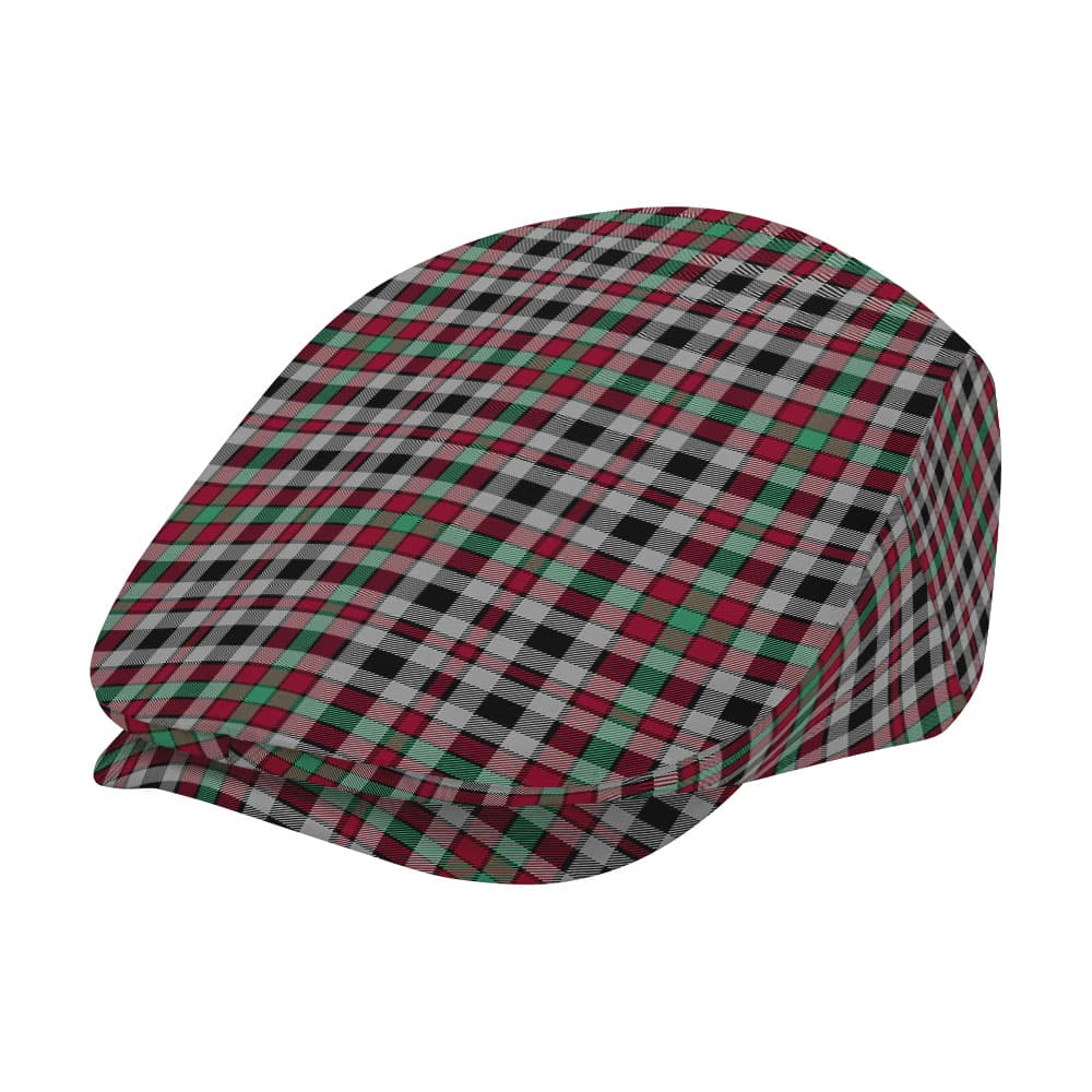 Scottish Borthwick Ancient Tartan Flat Cap - Image 2