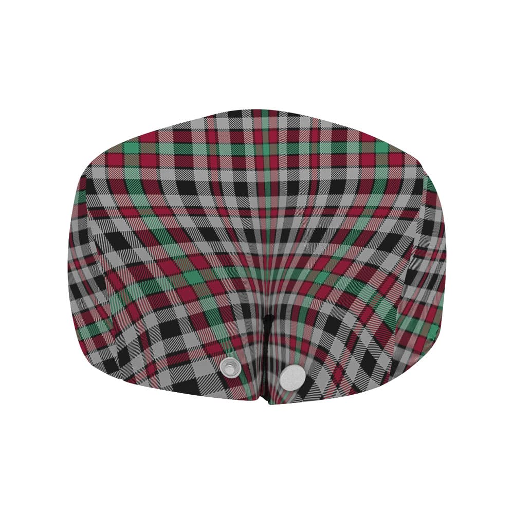 Scottish Borthwick Ancient Tartan Flat Cap - Image 4
