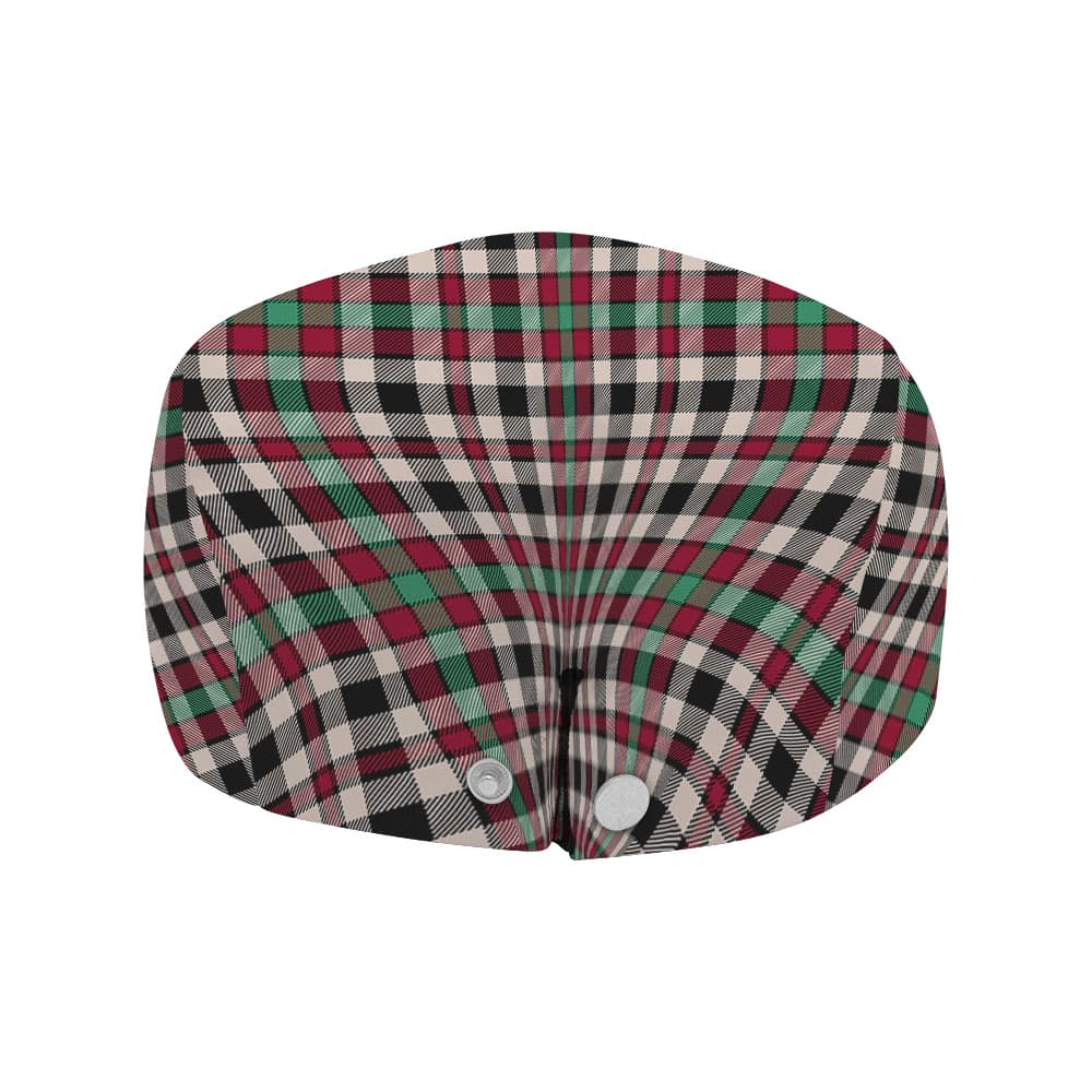 Scottish Borthwick Dress Ancient Tartan Flat Cap - Image 4