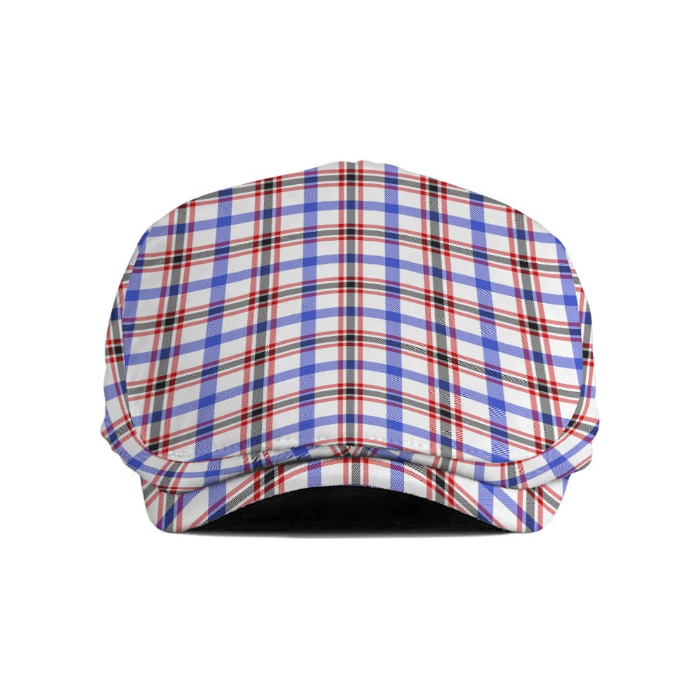 Scottish Boswell Modern Tartan Flat Cap