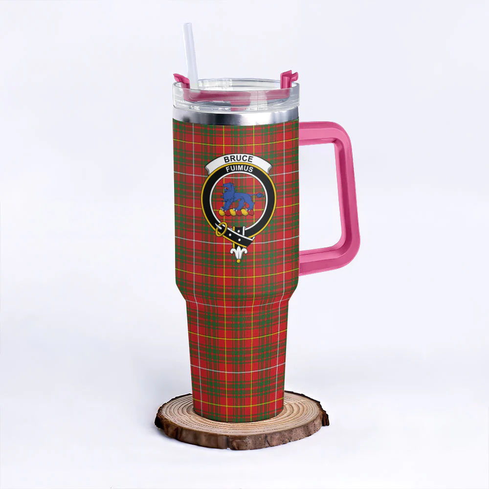 Scottish Bruce Modern Clan Badge Tartan 40oz Tumbler - Image 7