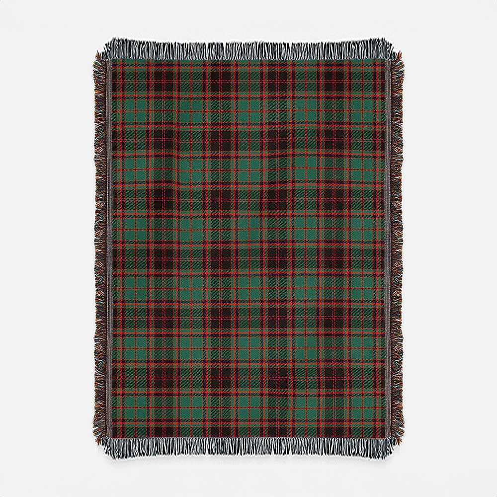 Scottish Buchan Ancient Clan Badge Tartan Woven Blanket