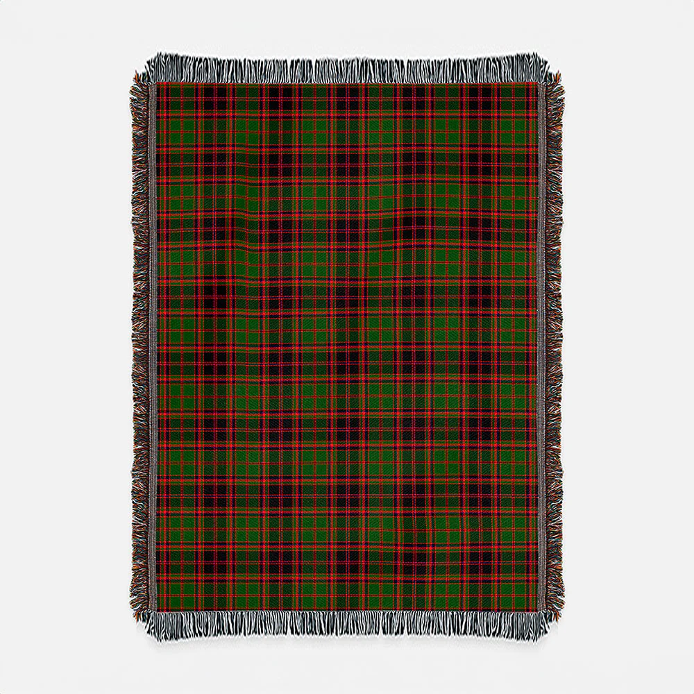 Scottish Buchan Modern Clan Badge Tartan Woven Blanket