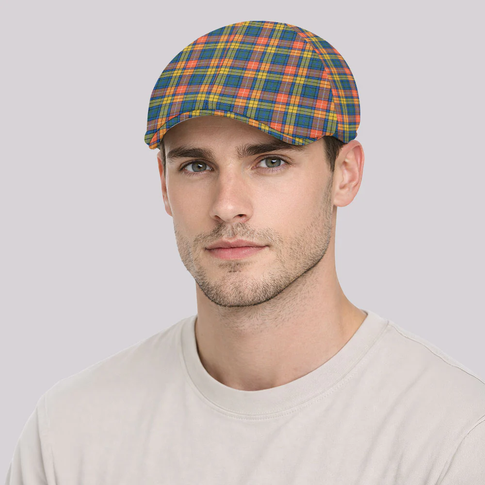 Scottish Buchanan Ancient Clan Badge Tartan Ivy Cap - Image 3