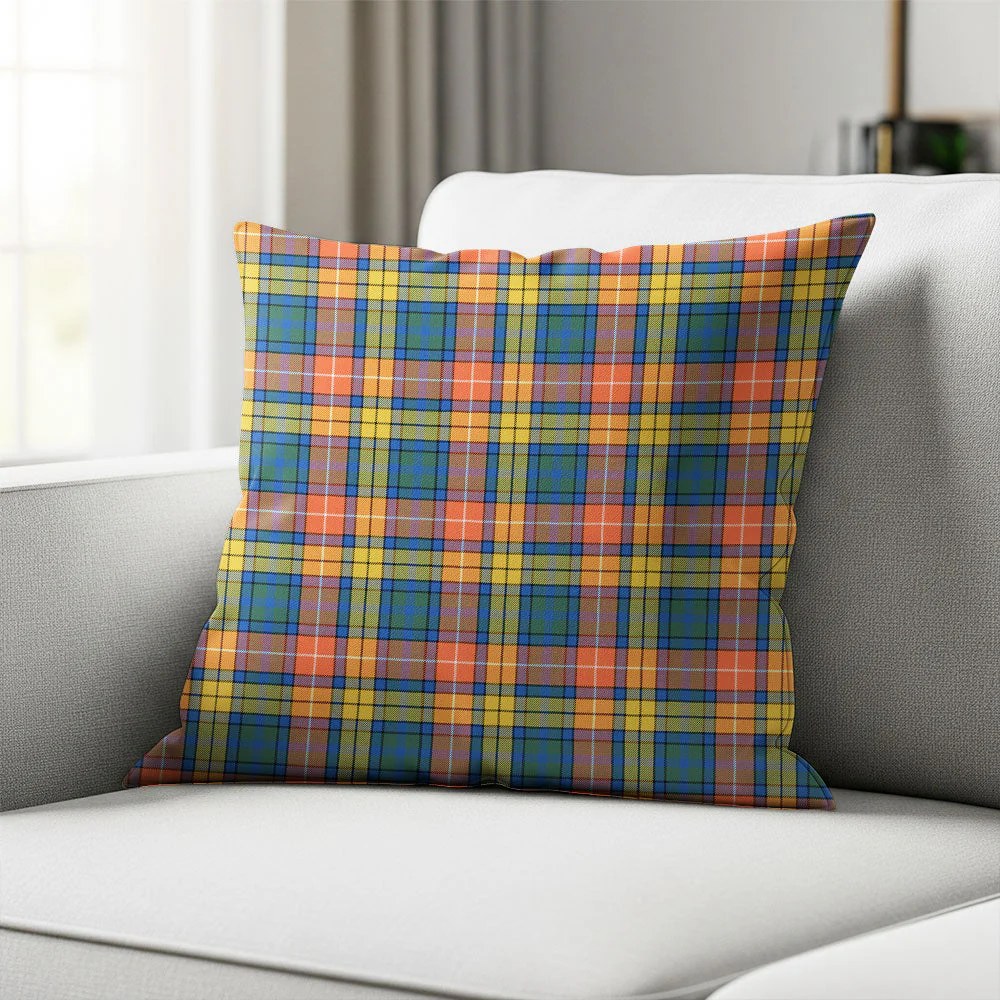 Scottish Buchanan Ancient Clan Badge Tartan Pillow Case