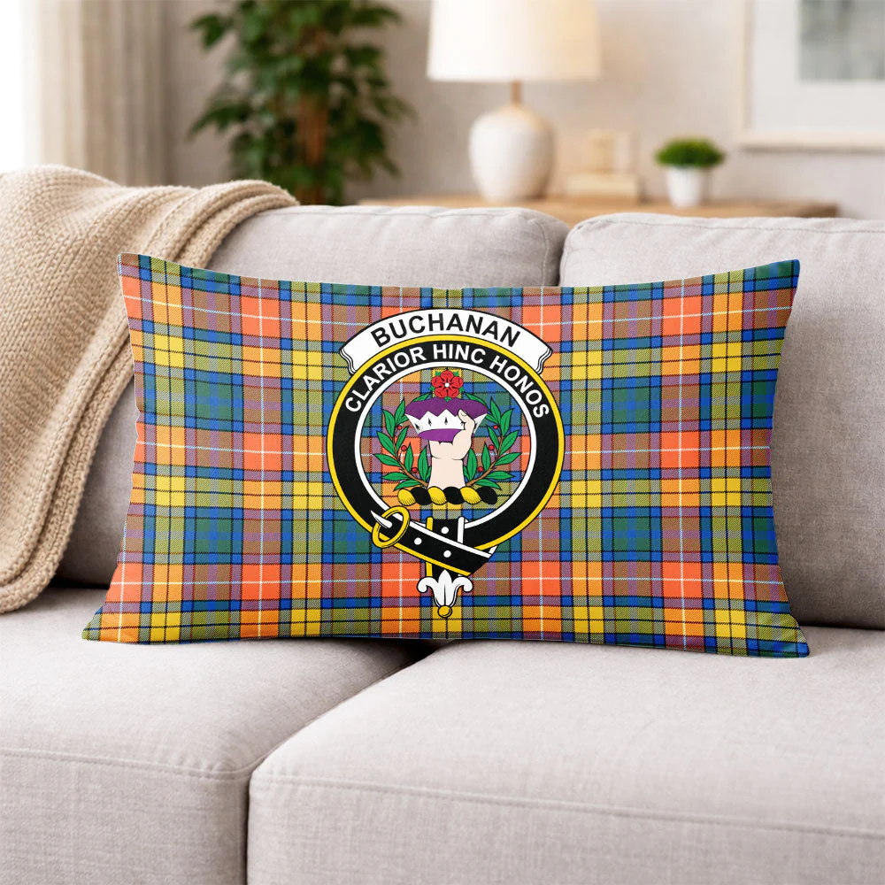 Scottish Buchanan Ancient Clan Badge Tartan Pillow Case - Image 3
