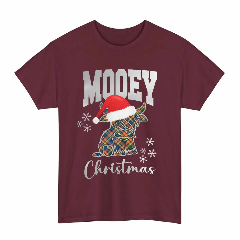 Scottish Buchanan Ancient Clan Tartan Unisex T-Shirt - Mooey Christmas - Image 4