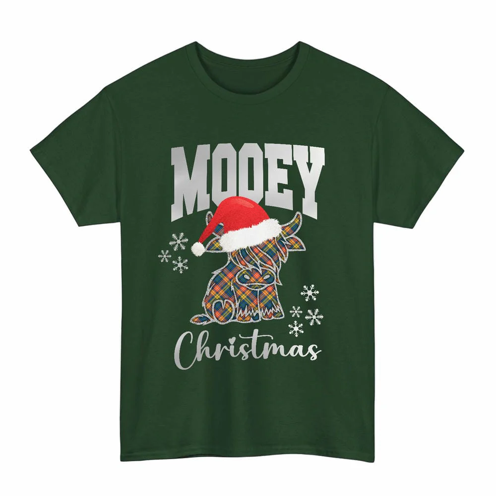 Scottish Buchanan Ancient Clan Tartan Unisex T-Shirt - Mooey Christmas - Image 6