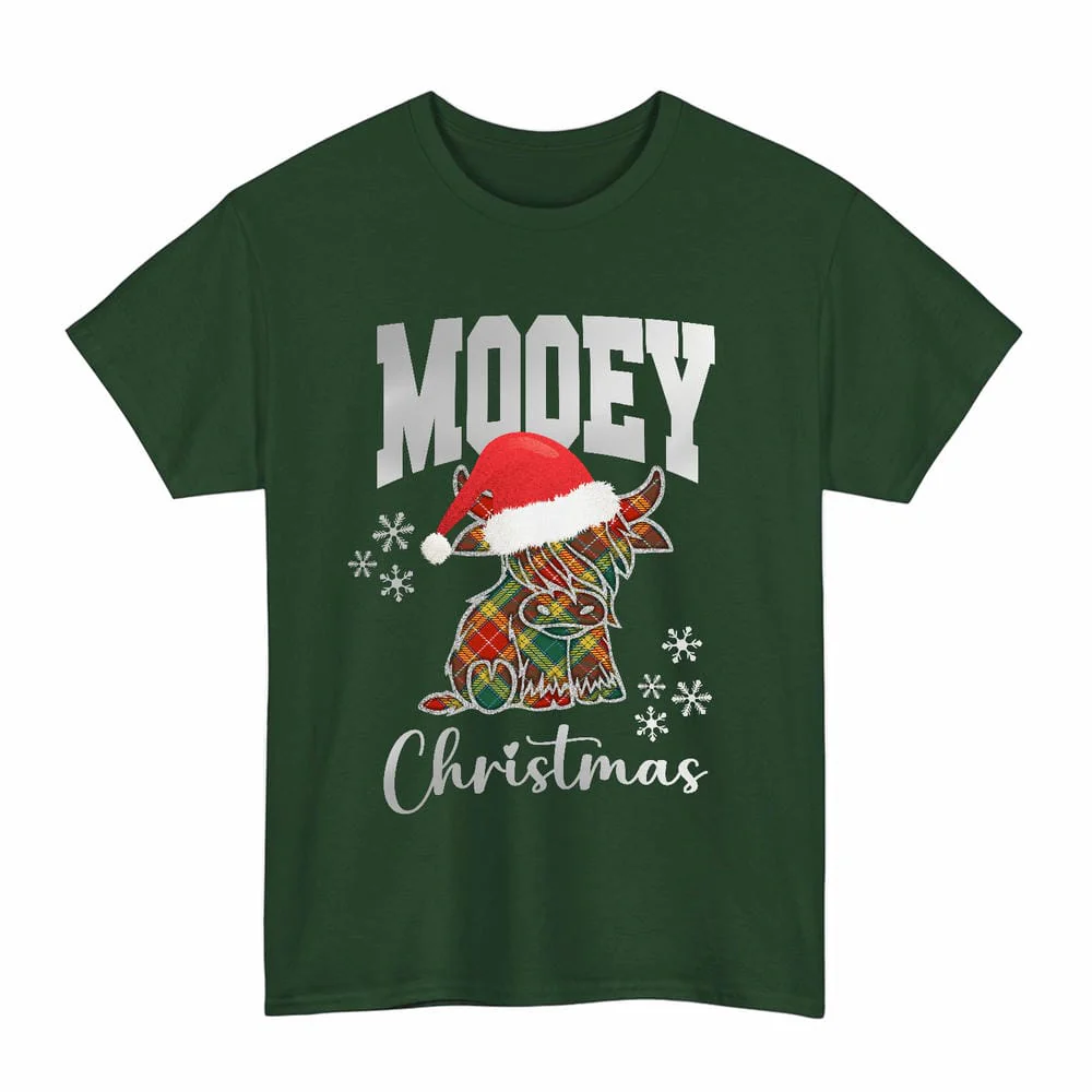 Scottish Buchanan Old Sett Clan Tartan Unisex T-Shirt - Mooey Christmas - Image 6