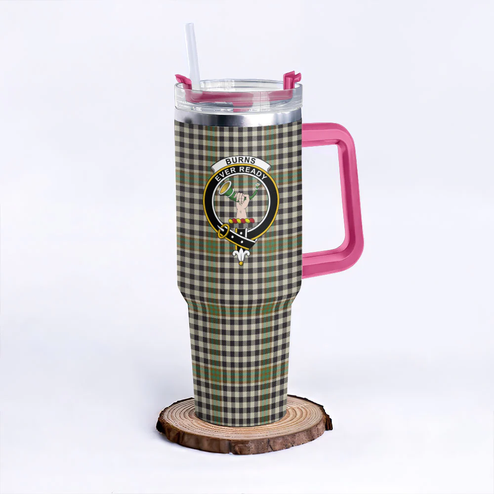 Scottish Burns Check Clan Badge Tartan 40oz Tumbler - Image 7