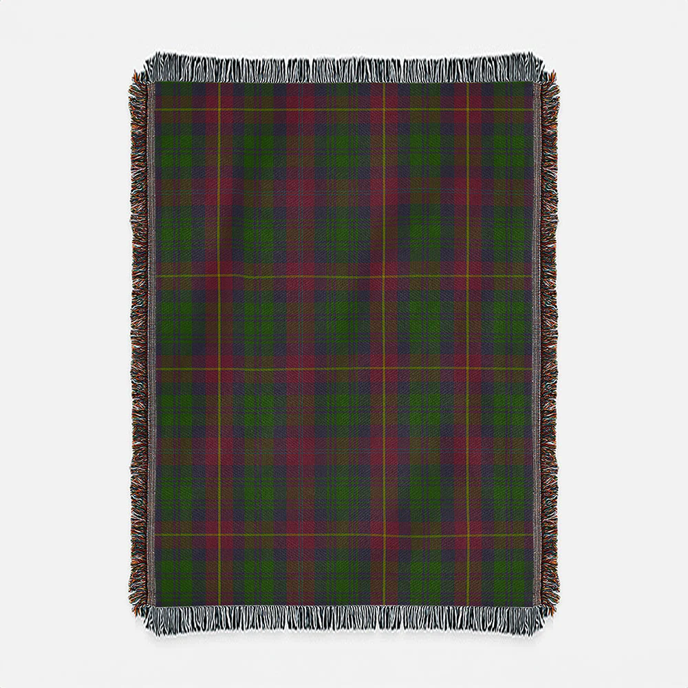 Scottish Cairns Clan Badge Tartan Woven Blanket