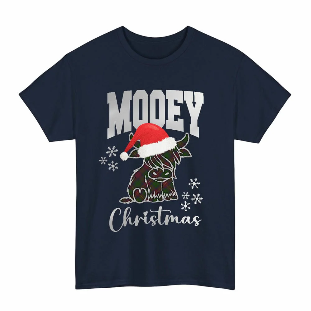Scottish Cairns Clan Tartan Unisex T-Shirt - Mooey Christmas - Image 7