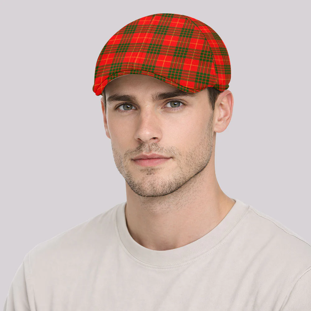 Scottish Cameron Modern Clan Badge Tartan Ivy Cap - Image 3
