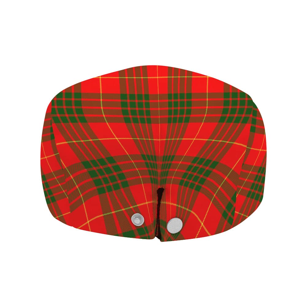 Scottish Cameron Modern Tartan Flat Cap - Image 4