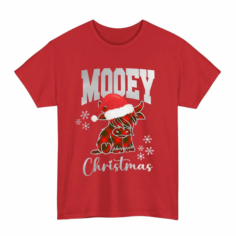 Scottish Cameron Modern Clan Tartan Unisex T-Shirt - Mooey Christmas - Image 3