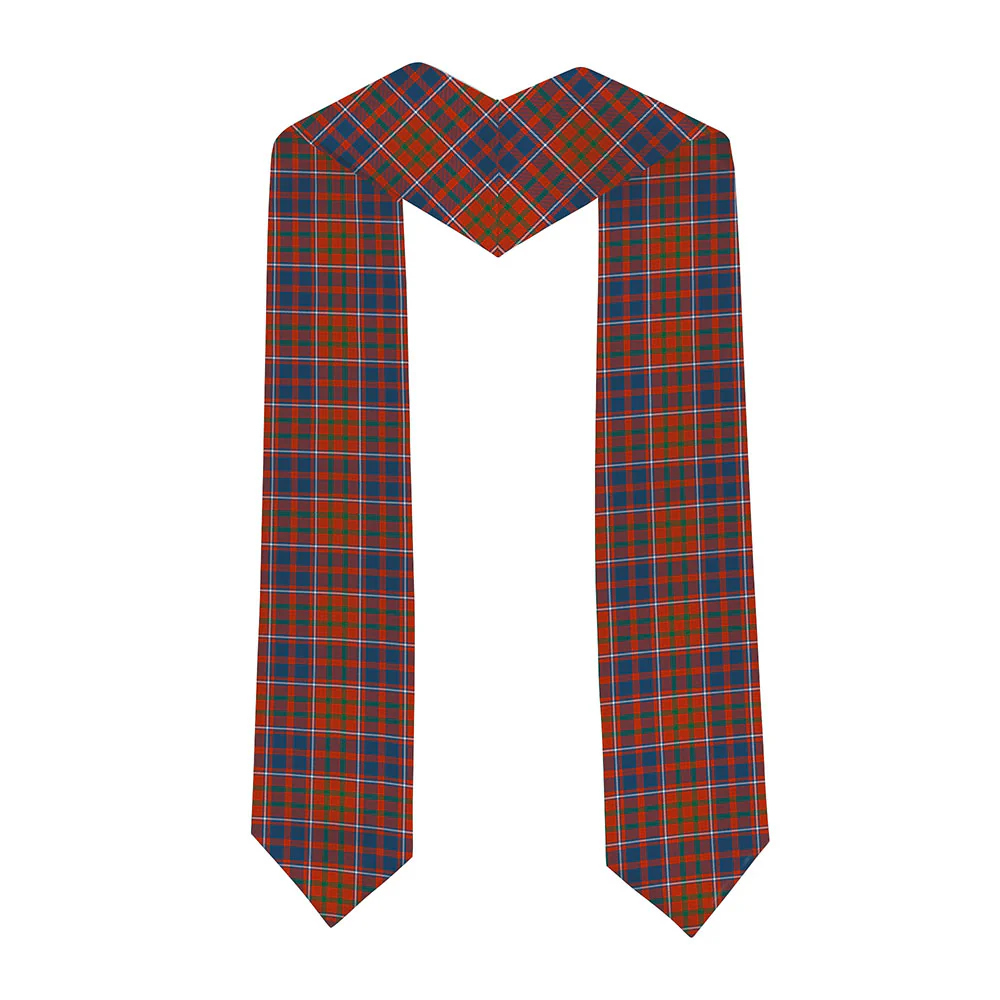 Scottish Cameron of Lochiel Ancient Clan Badge Tartan Graduation Stole Black Gold Honor - Image 2