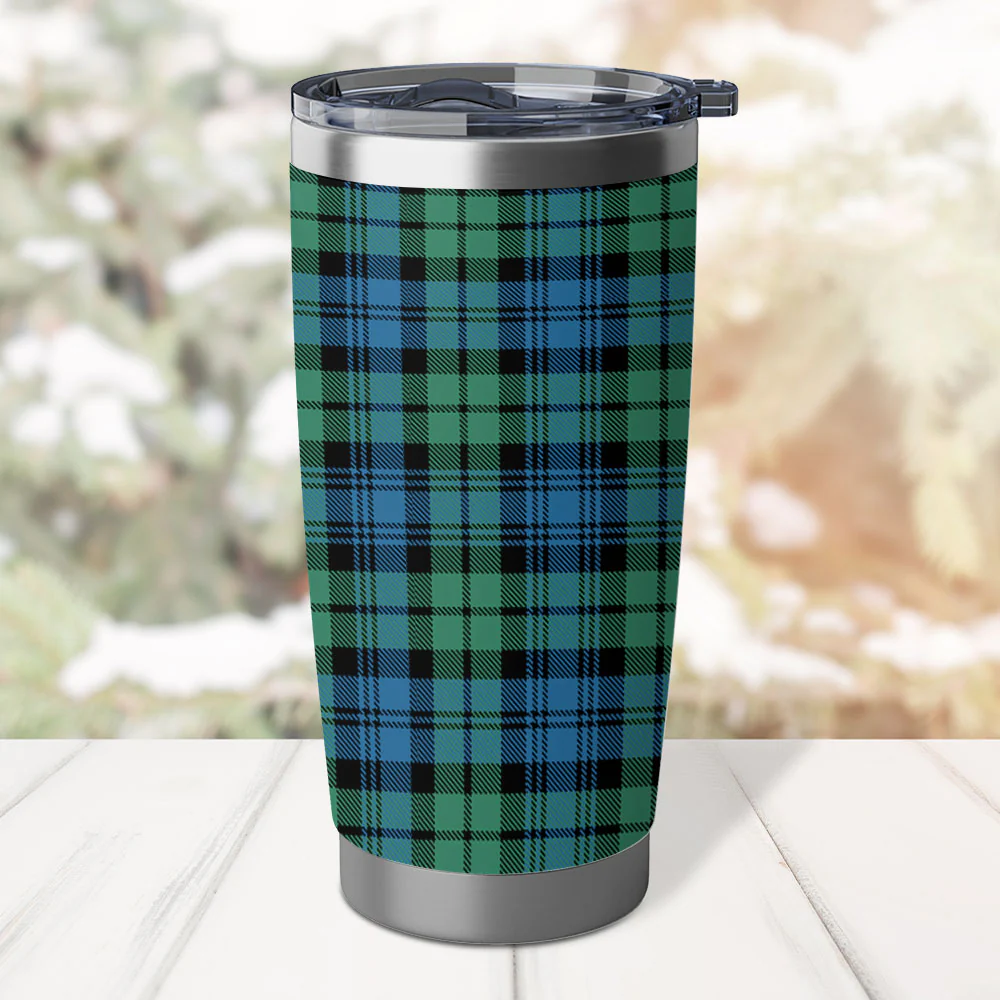 Scottish Campbell Ancient 01 Clan Badge Tartan Tumbler - Image 3