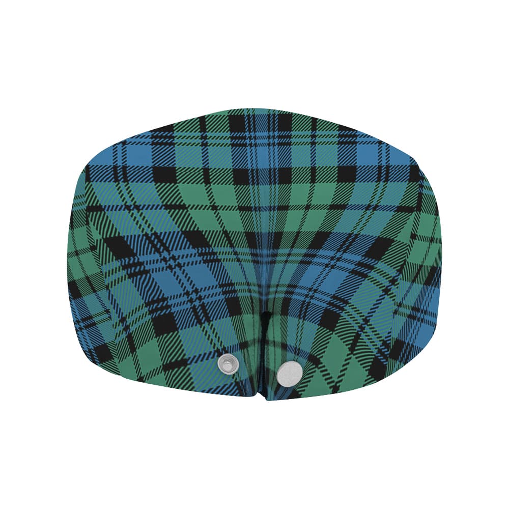 Scottish Campbell Ancient 01 Tartan Flat Cap - Image 4