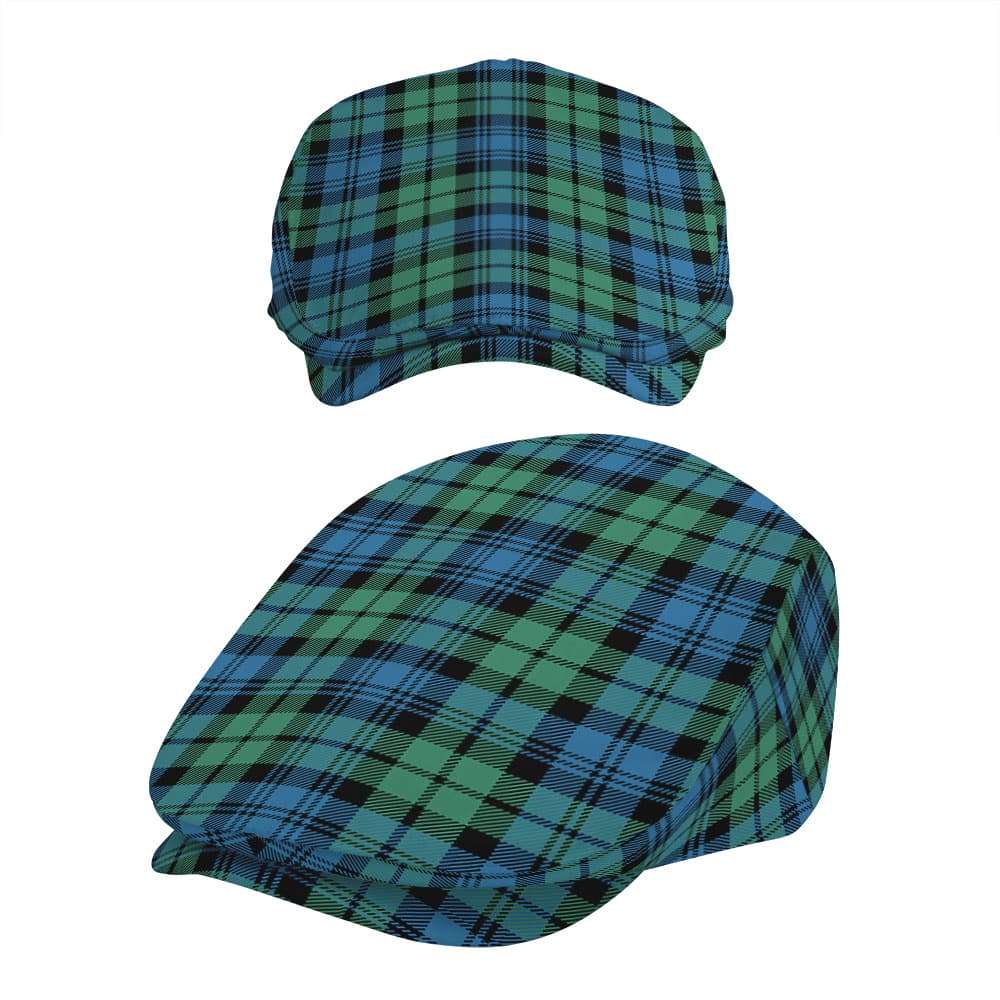 Scottish Campbell Ancient 01 Tartan Flat Cap - Image 5