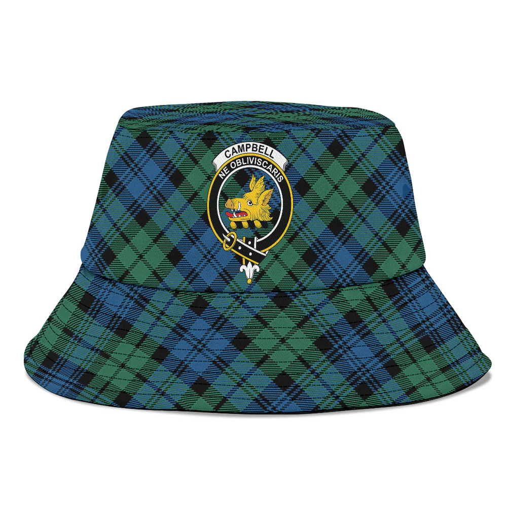 Scottish Campbell Ancient 02 Clan Badge Tartan Bucket Hat - Image 2