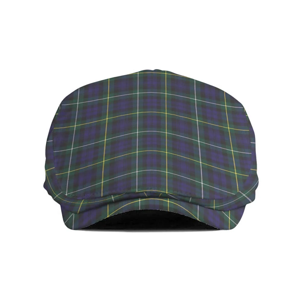 Scottish Campbell Argyll Modern Tartan Flat Cap