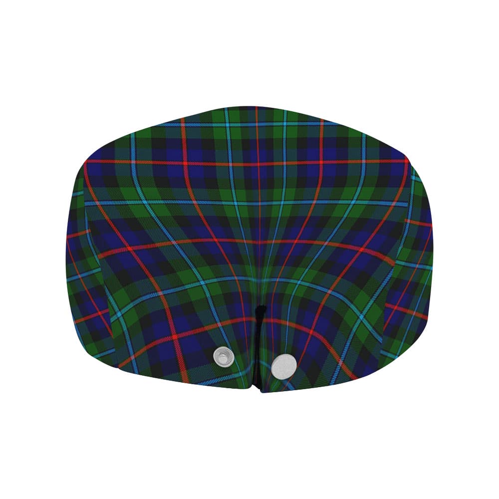 Scottish Campbell of Breadalbane Clan Badge Tartan Flat Cap - Image 4