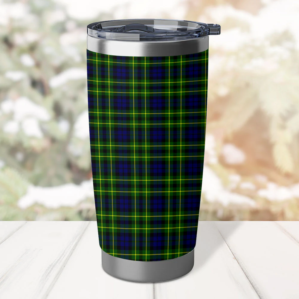 Scottish Campbell of Breadalbane Modern Clan Badge Tartan Tumbler - Image 3