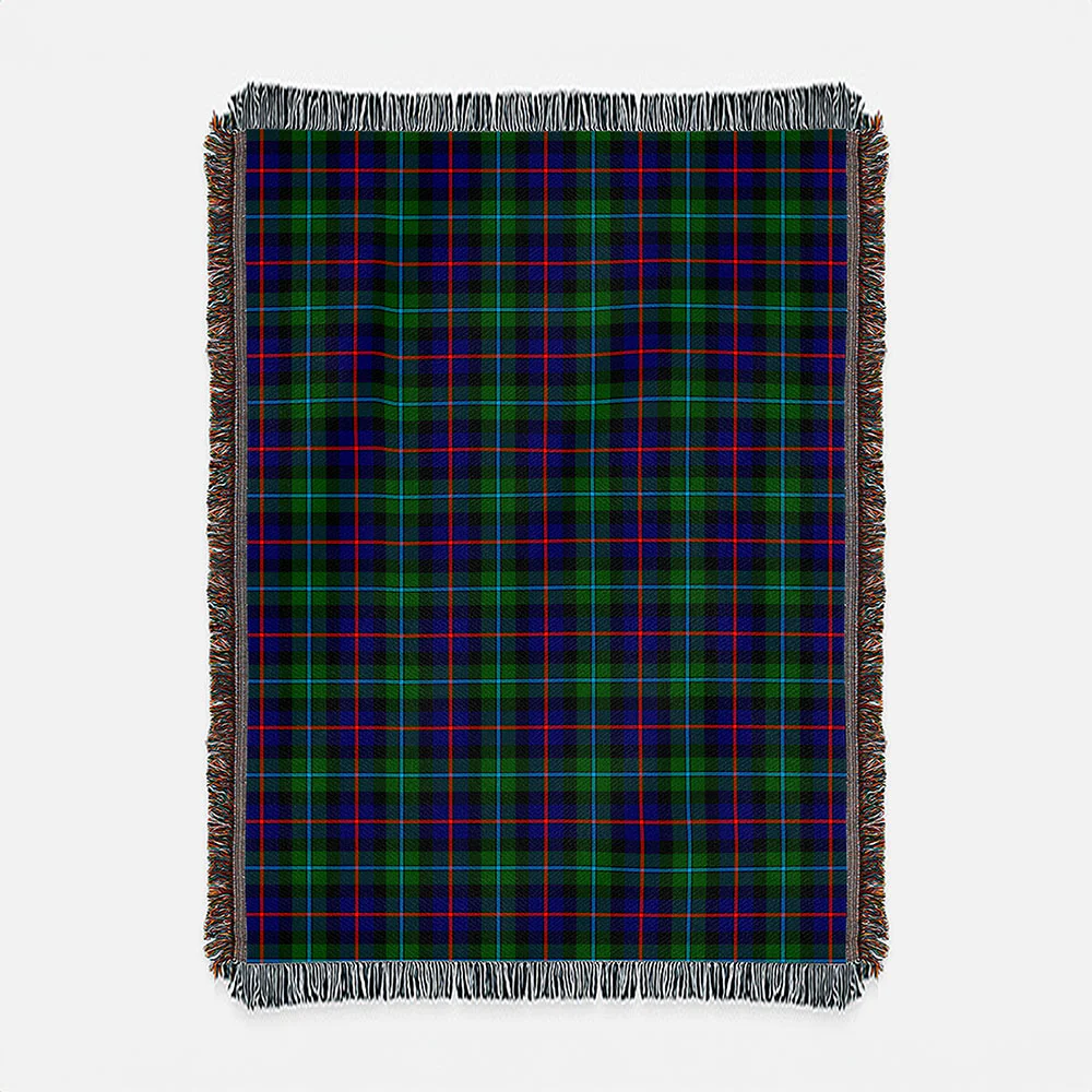 Scottish Campbell of Cawdor Modern Clan Badge Tartan Woven Blanket