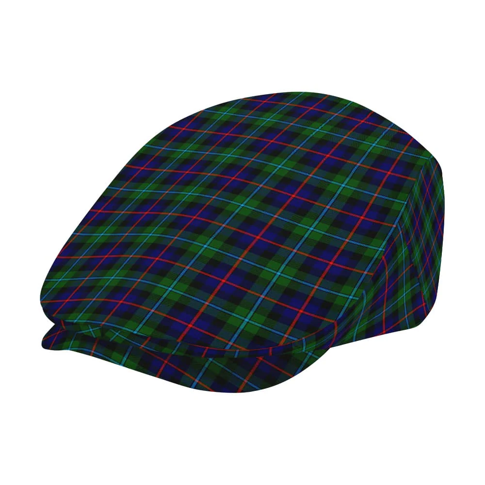 Scottish Campbell of Cawdor Modern Tartan Flat Cap - Image 2