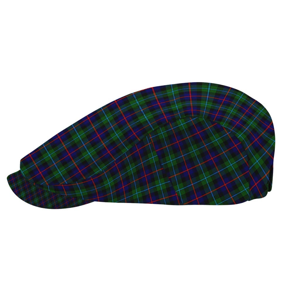 Scottish Campbell of Cawdor Modern Tartan Flat Cap - Image 3