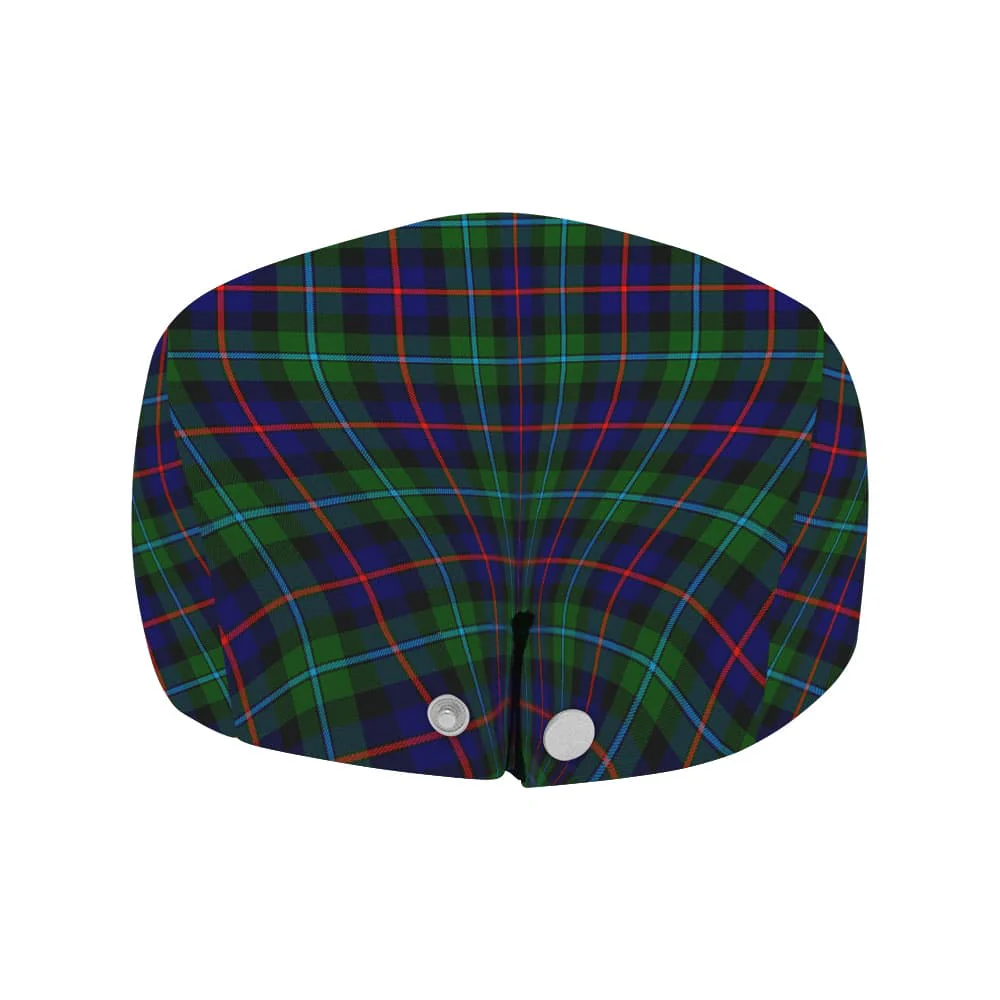 Scottish Campbell of Cawdor Modern Tartan Flat Cap - Image 4