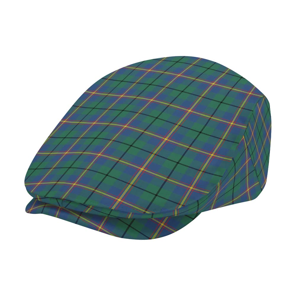 Scottish Carmichael Ancient Tartan Flat Cap - Image 2
