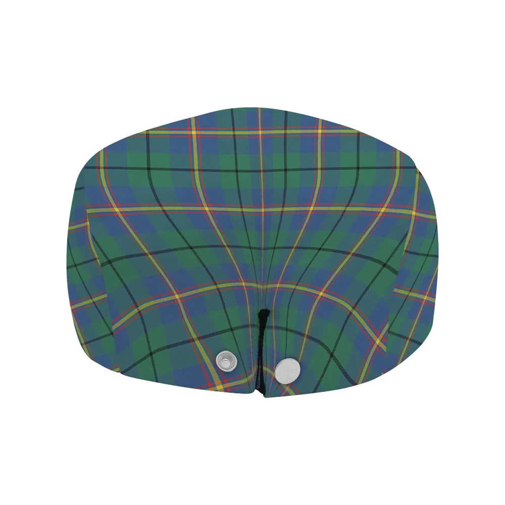 Scottish Carmichael Ancient Tartan Flat Cap - Image 4