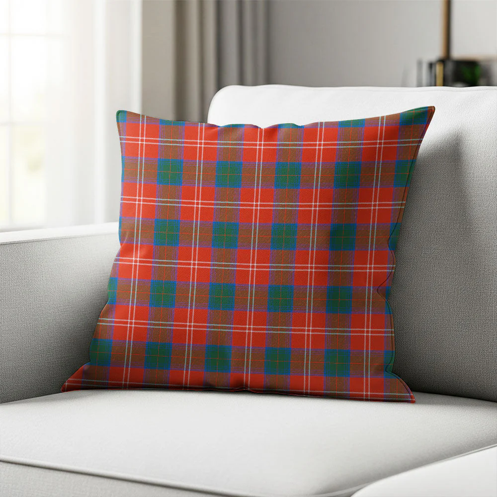 Scottish Chisholm Ancient Clan Badge Tartan Pillow Case