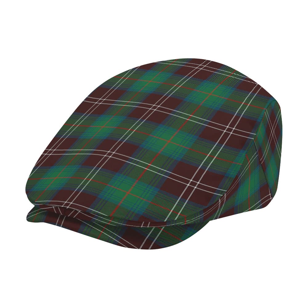 Scottish Chisholm Hunting Ancient Tartan Flat Cap - Image 2
