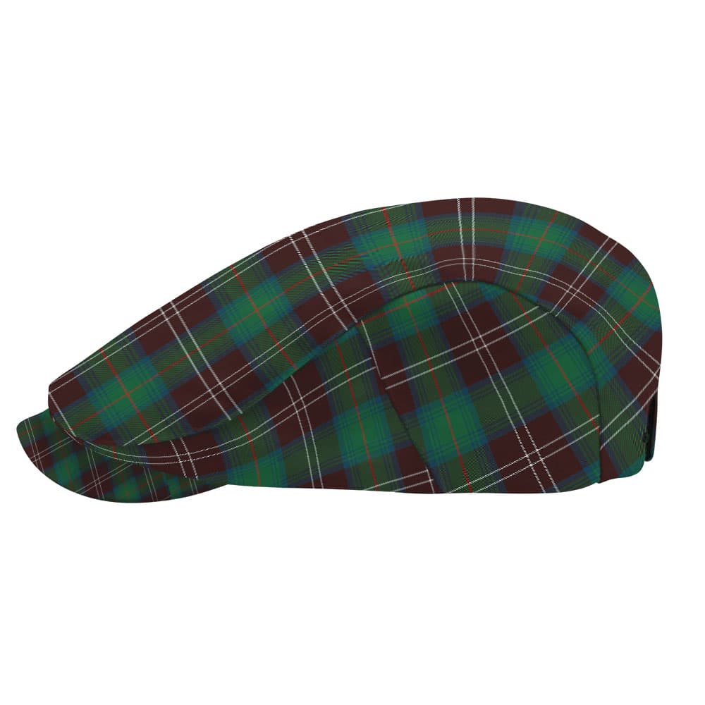 Scottish Chisholm Hunting Ancient Tartan Flat Cap - Image 3
